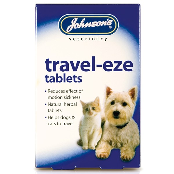 Johnsons Dog and Cat Travel-Eze Tablets (24 Pack)