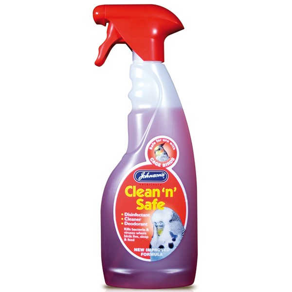 Johnsons Clean 'n' Safe Bird Cage Disinfectant