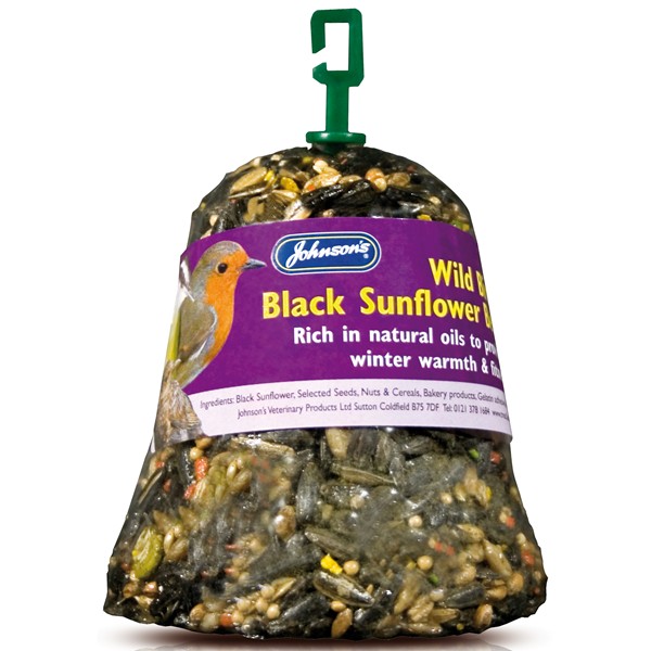 Johnsons Wild Bird Black Sunflower Bell