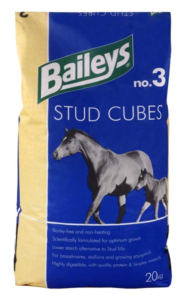 Baileys No 3 Stud Cubes 20Kg