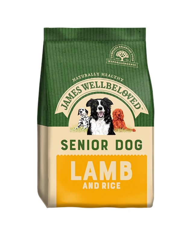 James Wellbeloved Dog Senior/Light Lamb and Rice 15kg
