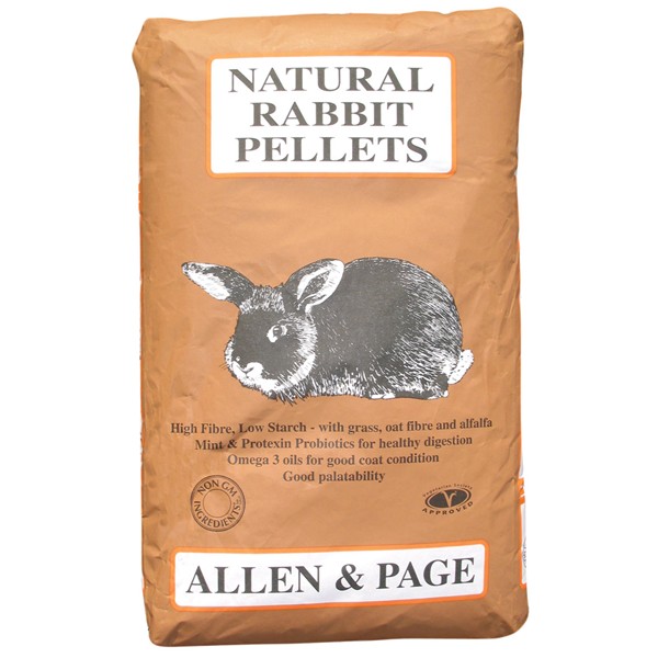 Allen and Page Natural Rabbit Pellets 20kg