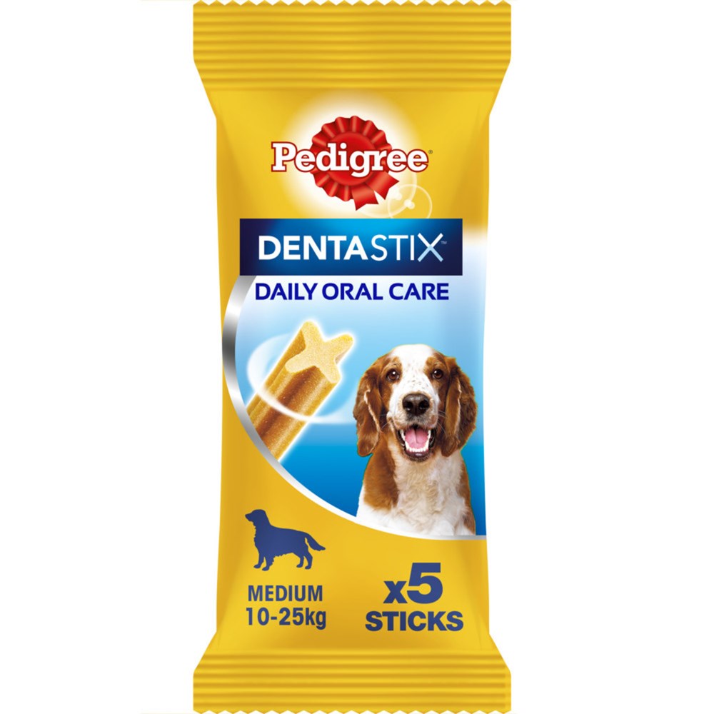 Pedigree Daily Dentastix Meduim Dog 5 Pack