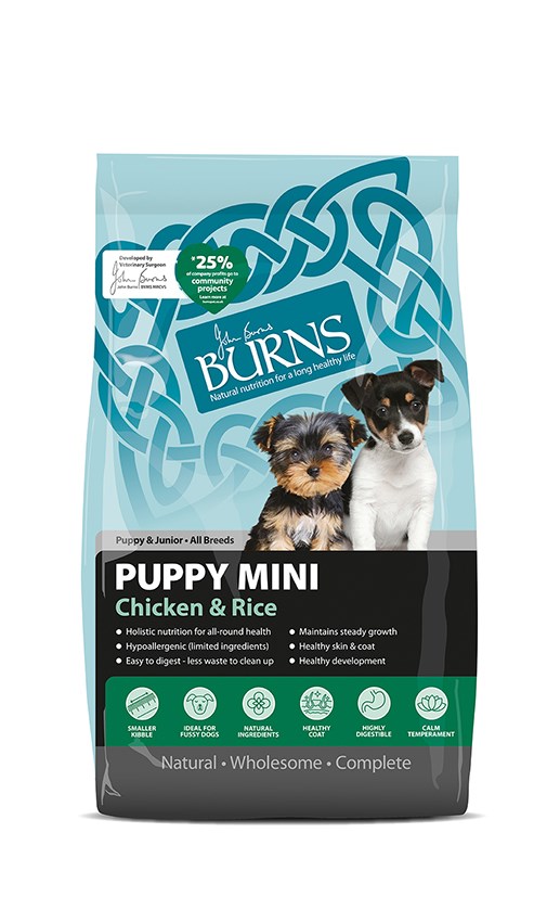 Burns Puppy and Toy Breed Mini Bites 2kg