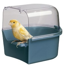 Small Bird Exernal Cage Bath