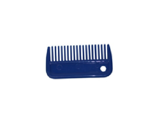 Lincoln Plastic Mane Comb Blue