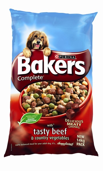 bakers dog food puppy