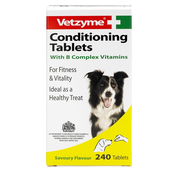 Vetzyme Dog Conditioning Tablets Pack of 240