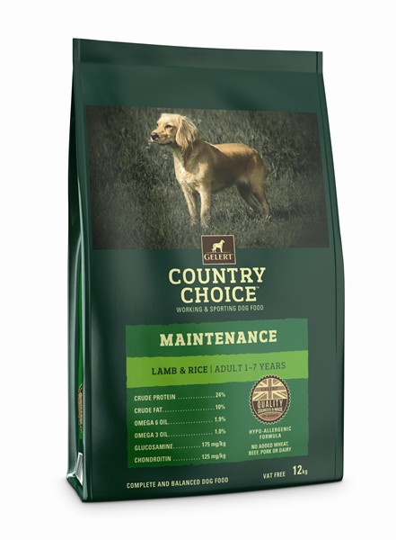 Gelert Country Choice Lamb And Rice Dog 12kg