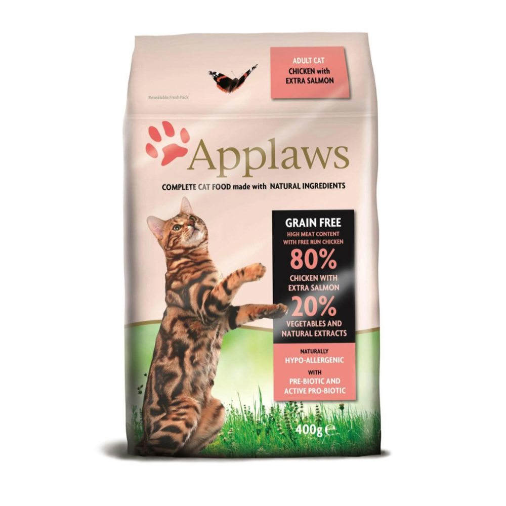 Applaws Natural Complete Adult Cat Food With Chicken And Salmon 400G