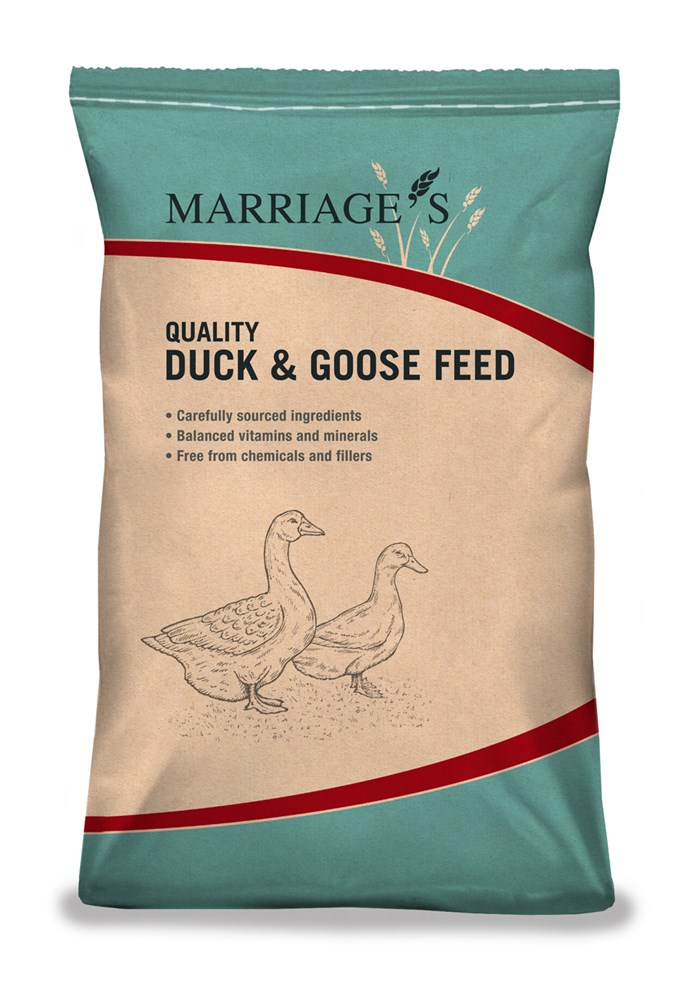 Marriages Duck and Goose Finisher Pellets 20kg