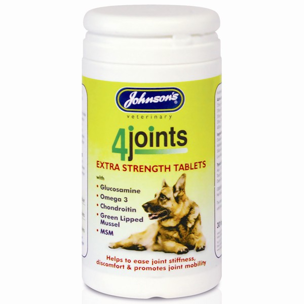Johnsons 4 Joints Extra Strength Dog Tablets (30 pack)
