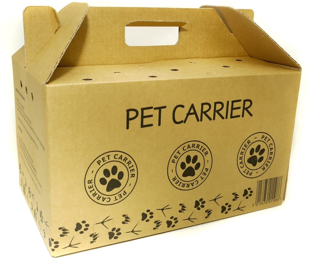 Medium Cardboard Pet Carrier