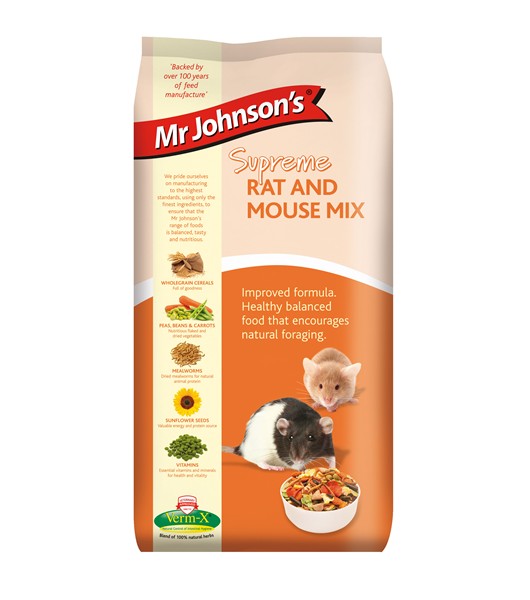 Mr Johnsons Supreme Rat and Mouse Mix 900g