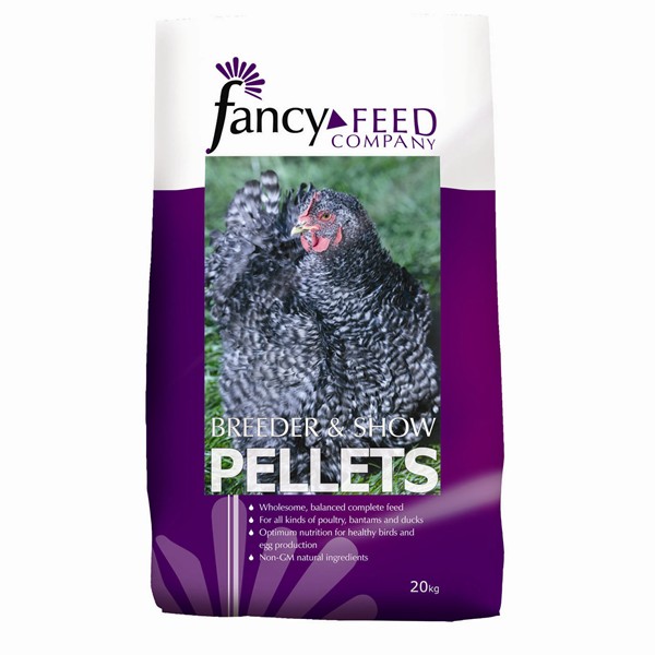 Fancy Feeds Breeder And Show Pellets 20kg