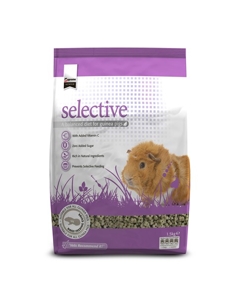 Science Selective Guinea Pig With  Dandelion 1.5KG