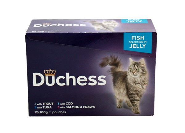 Duchess Pouch Fish In Jelly 12 x 100g