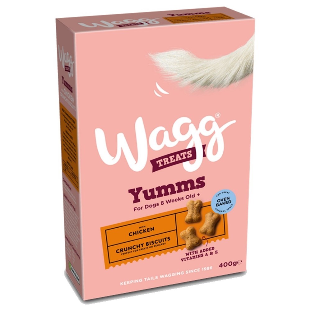 Wagg Yumms Biscuits Treats with Chicken 400g