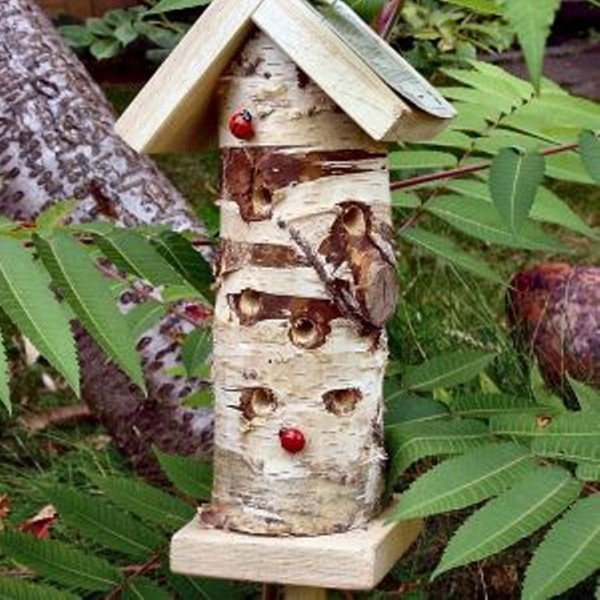 Lady Bird Log - Insect Tower