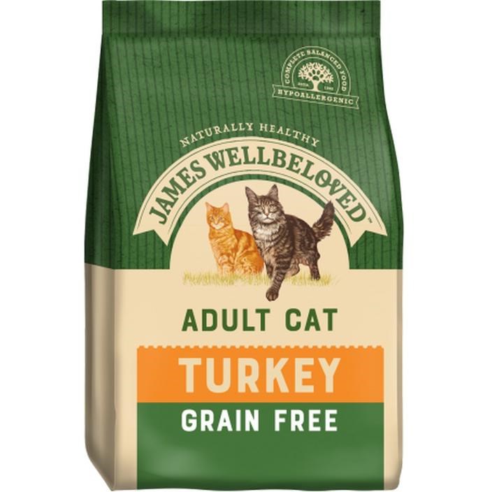 James Wellbeloved Cat Adult Grain Free Turkey 1.5kg