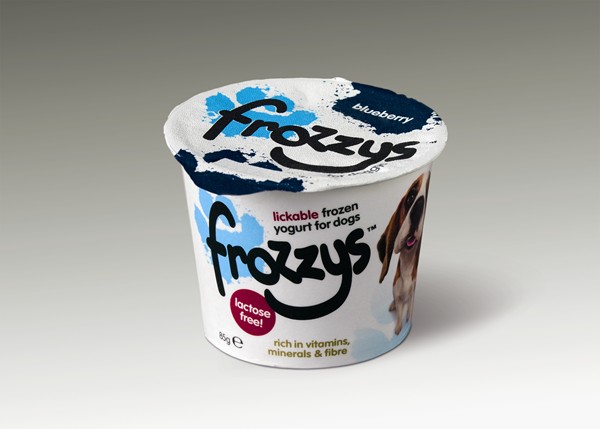 Frozzy's Frozen Yoghurt Blueberry (4 x 85g)