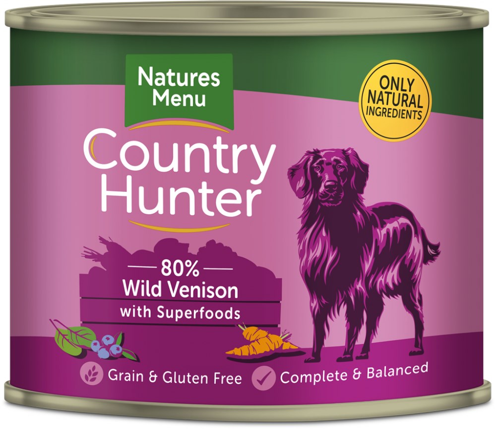Country Hunter 80% Wild Venison with Superfoods 600g