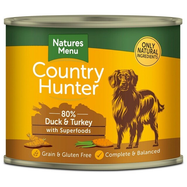 Country Hunter 80% Duck & Turkey With Superfood 600g