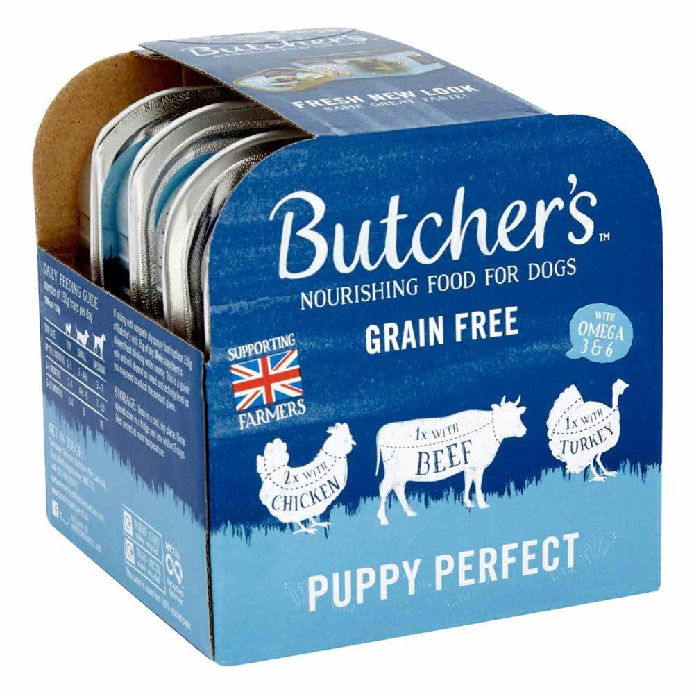Butchers Alutray Puppy Multipack 4 x 150g