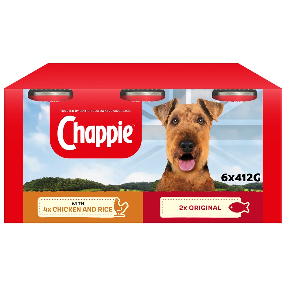 Chappie Can Favourites 6 x 412g