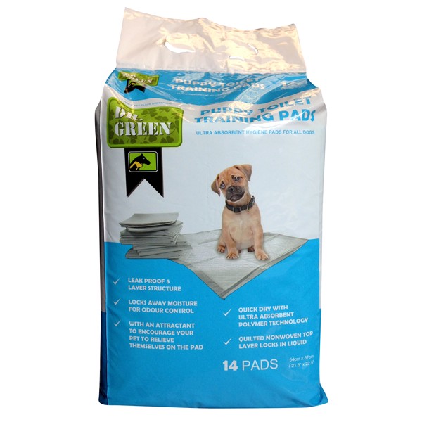 Dr Green Puppy Training Pads 14 Pack