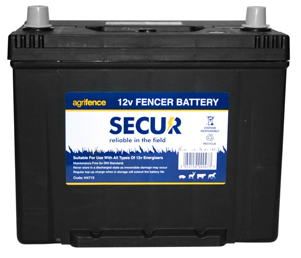 12v Rechargeable Fencer/Leisure Battery