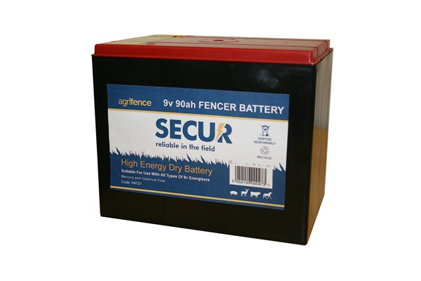 Secur 9V 90AH Dry Battery