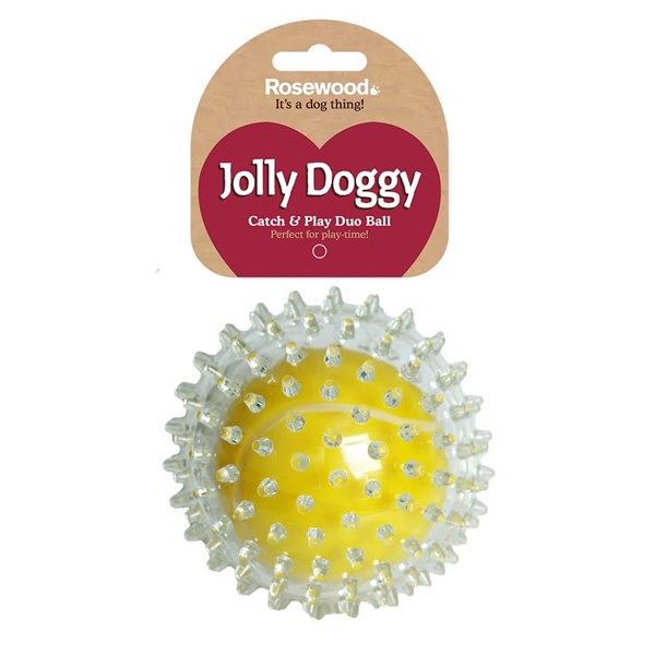 Rosewood Jolly Doggy Catch and Play Tennis Ball