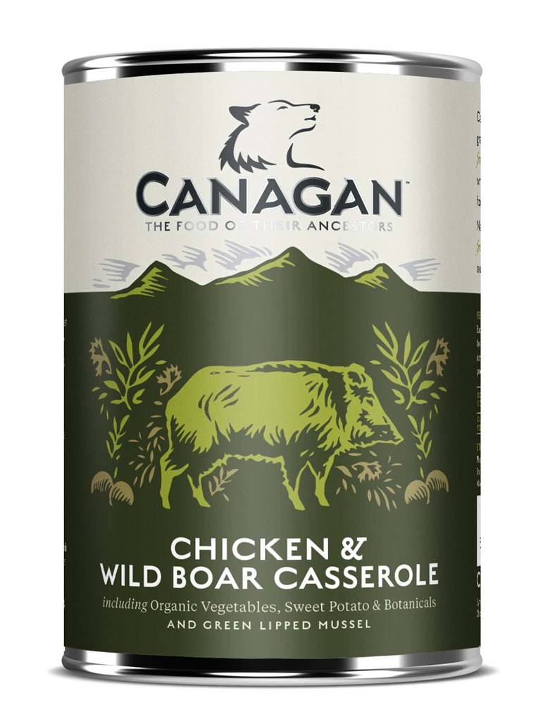 Canagan Can Chicken Wild Boar Casserole 400g