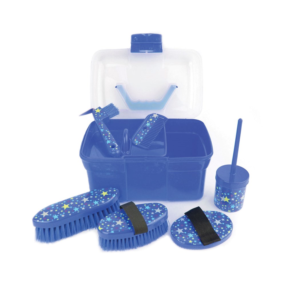 Lincoln Star Grooming Kit Blue