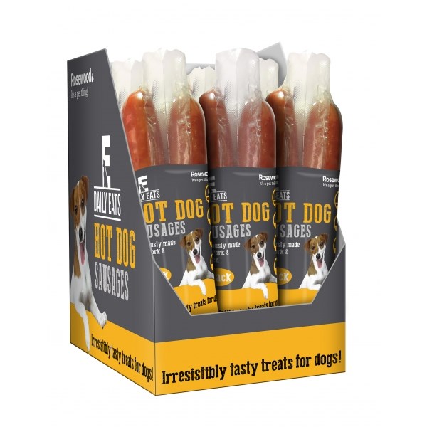 Daily Eats Hotdog Sausages 220g 4 Pack