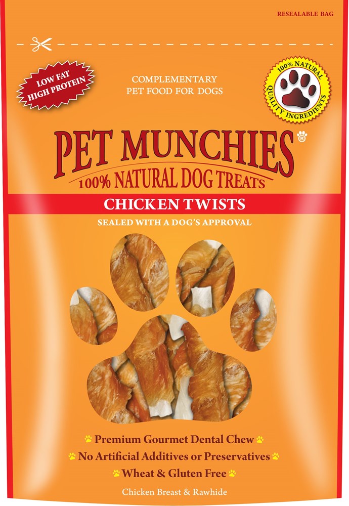 Pet Munchies Chicken Twist 80g