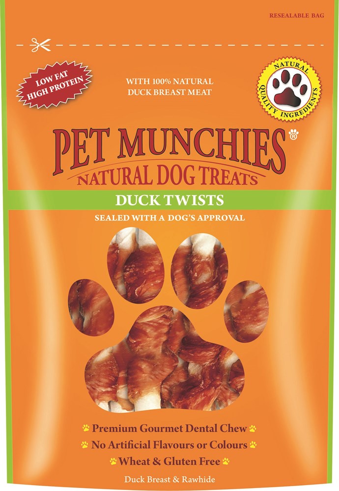 Pet Munchies Duck Twist 80g