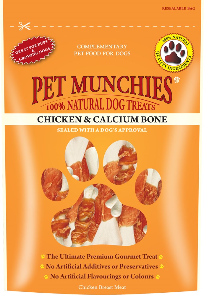 Pet Munchies Chicken Calcium Bone 100g