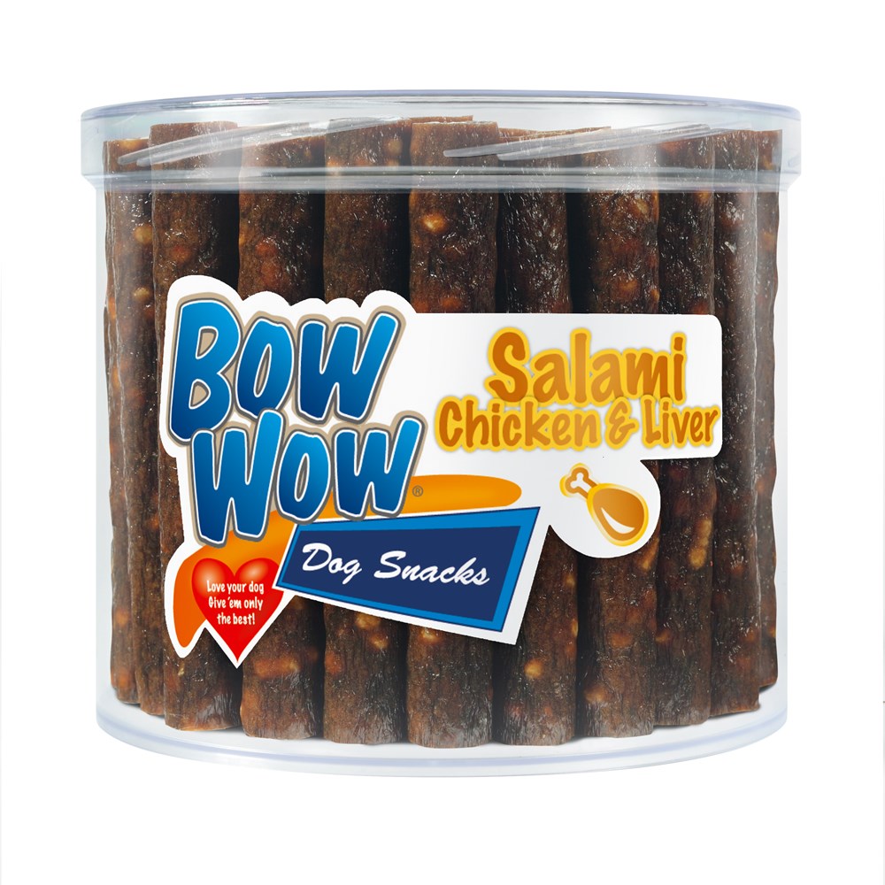 Bow Wow Chicken and Liver Salami Sticks