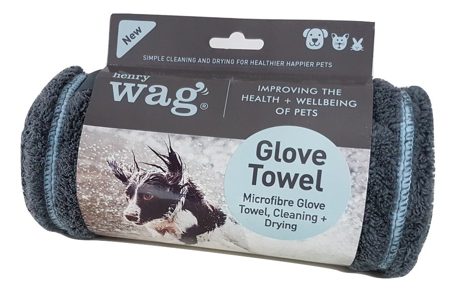 Henry Wag Microfibre Glove Drying Towel 100 x 22cm