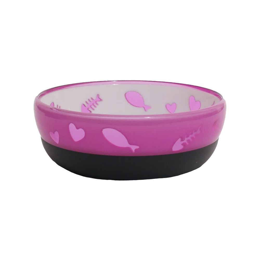 RW Anti-slip Purple Cat Dish