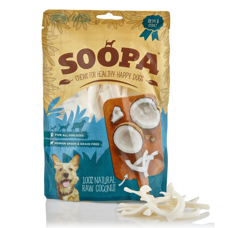 Soopa 100% Natural Raw Coconut - 100g
