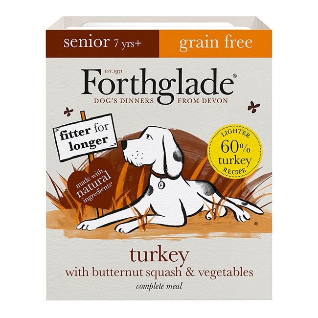 Forthglade Complete Meal Senior - Turkey & Squash 395g