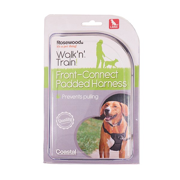 Front Connect Padded Dog Harness Large