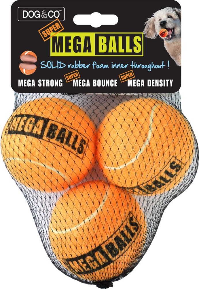 Super Mega Balls - Orange 3 Pack