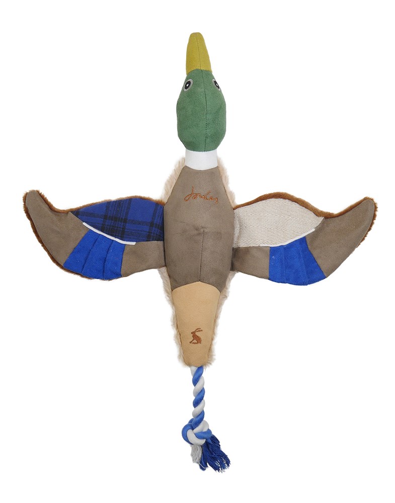 Joules Plush Printed Blue Duck