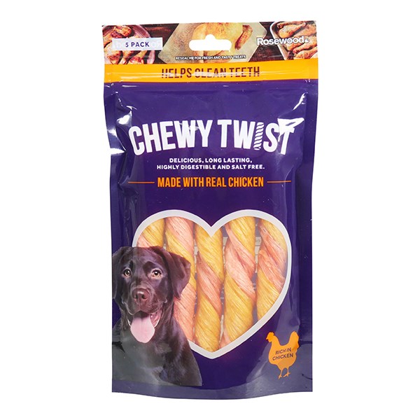 Chewy Twist Chicken 5 Pack 115g