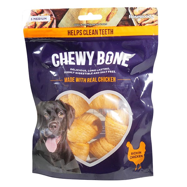 Chewy Bone Chicken 3 Pack Medium 135g
