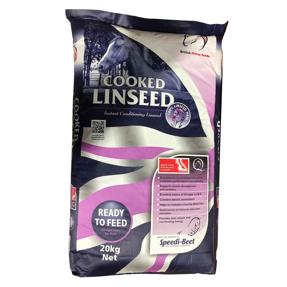 British Horse Feeds Micronized Cooked Linseed 20kg